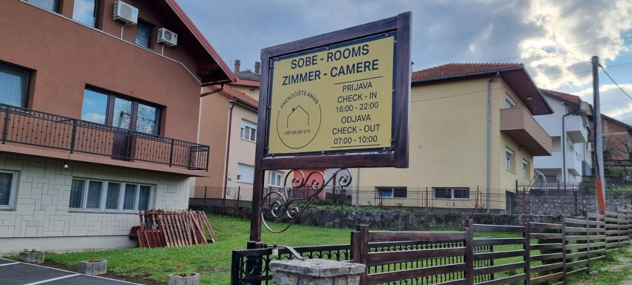 Prenociste-Sobe-Rooms-Aman Bihać Eksteriør billede